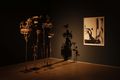 Kirstine Roepstorff, Illuminating Shadows, Installationsansicht, 2010, © VBK Wien, 2010, Ritualeisen, Sammlung Gert Chesi und Kirstine Roepstorff, Time Notes #8, 2010, Foto: Rainer Iglar, Courtesy: Peres Projects, Berlin Los Angeles